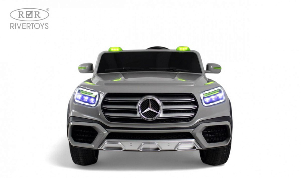 Детский электромобиль RiverToys М007БХ М007БХ-GREY/серый