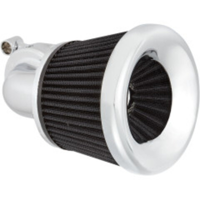 Velocity 90° Air Cleaner Kit - Chrome