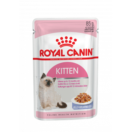 Royal Canin Kitten консервированный корм для котят в возрасте до 12 месяцев в желе 85г