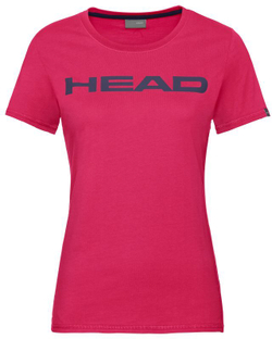 Женская футболка теннисная Head Club Lucy T-Shirt W - magenta/dark blue