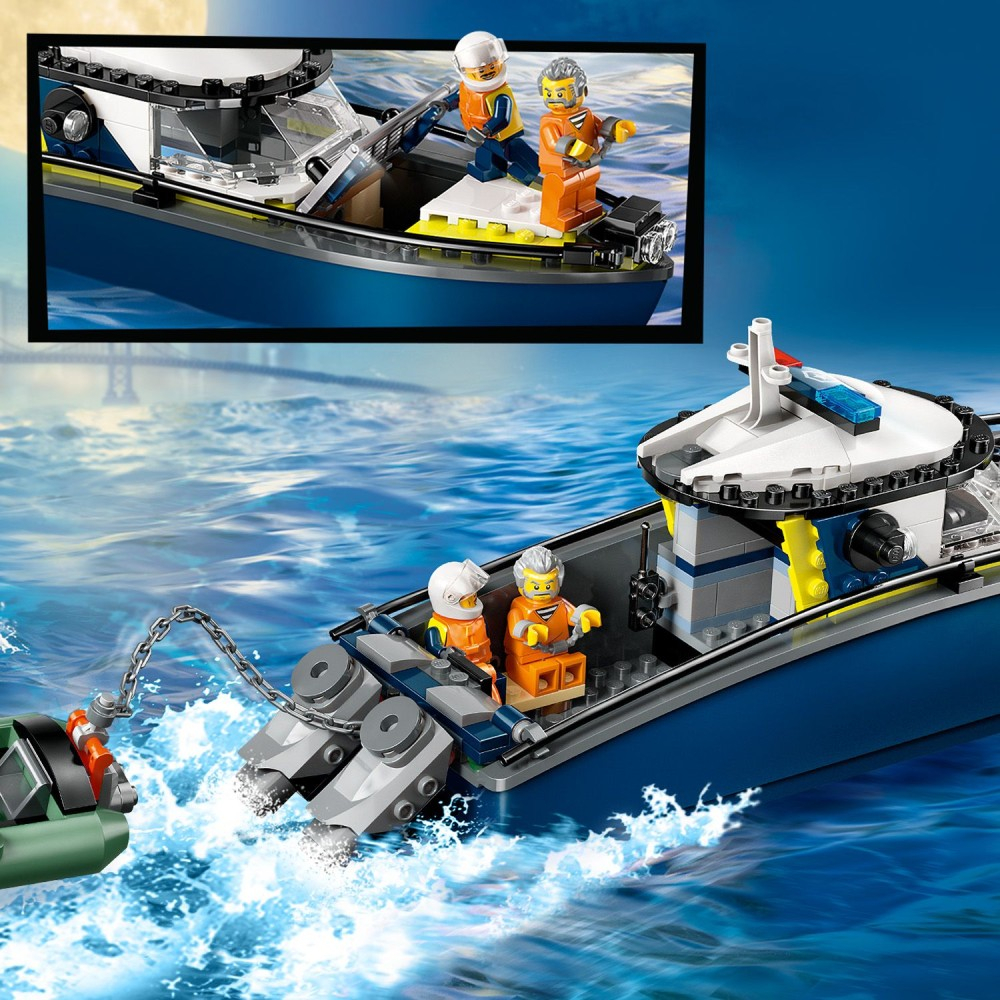 LEGO City - Погоня на полицейской лодке 60456