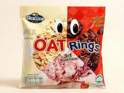 Конфеты злак. Mexx OAT Rings 300 гр 1*24