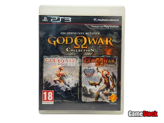 PS3 God of War Collection (Б/У, Полностью на русском языке, BCES-00791)