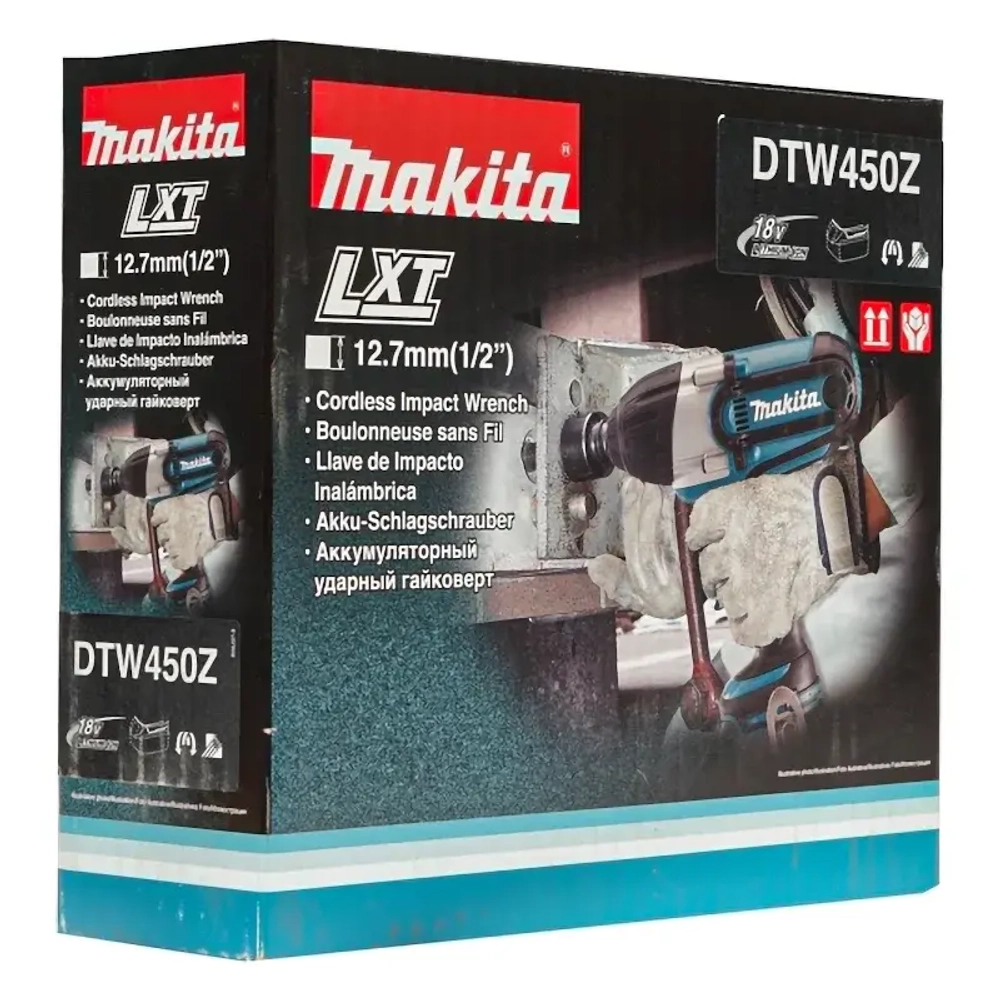 Makita DTW450Z аккумуляторный гайковерт (без АКБ и ЗУ)