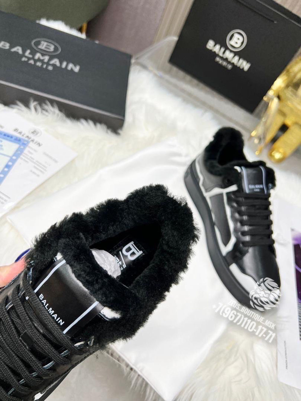 Кеды Balmain