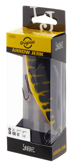 Воблер тонущий LJ ORIGINAL ARROW JERK 10 см, цвет 035