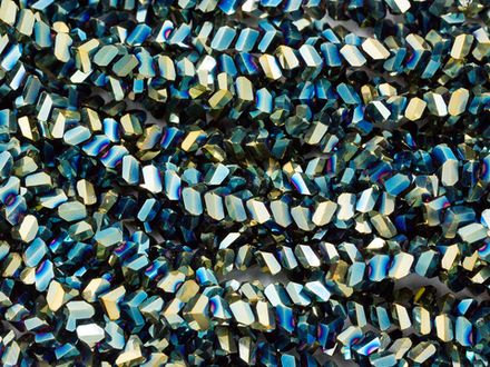 Нить бусин для украшений 4мм (ювелирное стекло)