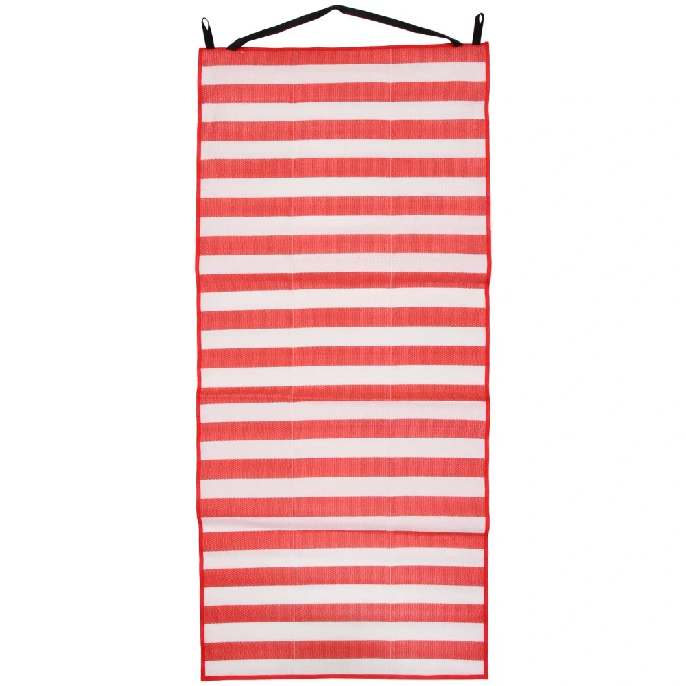 Коврик для пляжа и пикника Полоска 170*75 см, красный