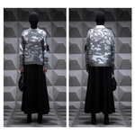«Optical Camo» Mohair Sweater
