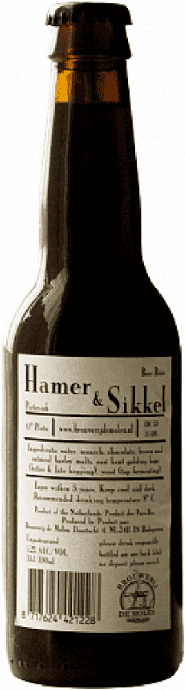 De Molen Hamer &amp; Sikkel 0.33 - стекло(6 шт.)