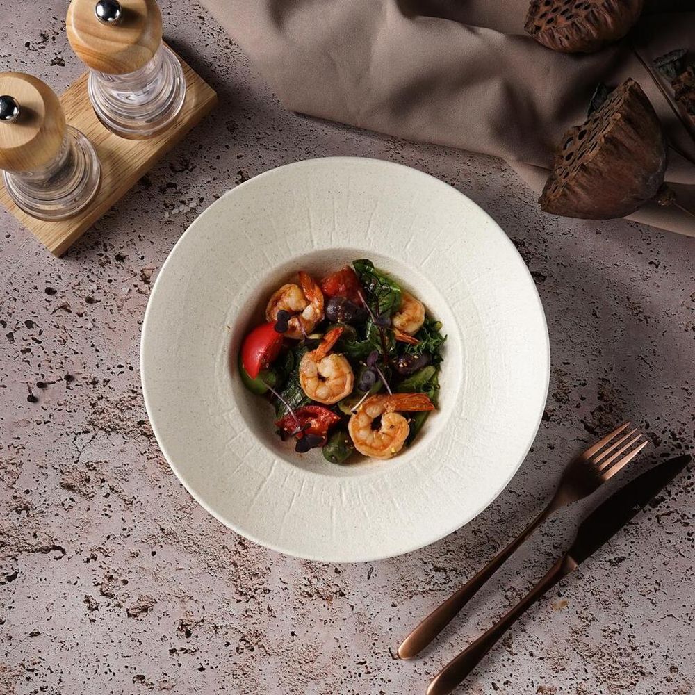 Тарелка глубокая 350 мл d 25 см h7,5 смдля пасты   d 25*7,5 см, P.L. Proff Cuisine [1]