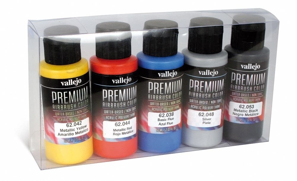 Premium metallic color 5x60ml.