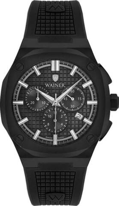 Швейцарские наручные часы Wainer WA.10200-B с хронографом