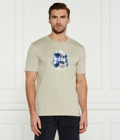 Футболка Moon BOSS ORANGE - бежевый(50528189)