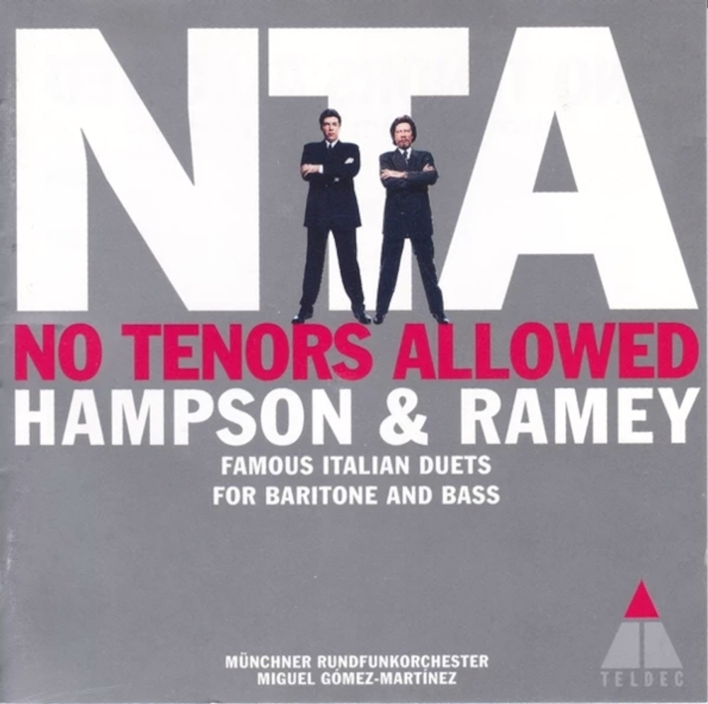Hampson & Ramey / No Tenors Allowed - Famous Italian Duets For Baritone And Bass (CD)
