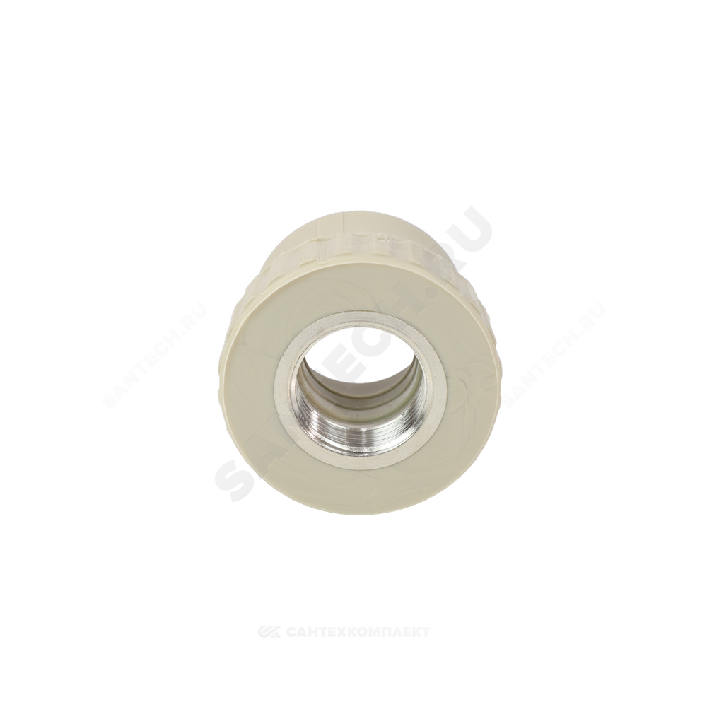 Муфта PP-R комбинированная серая Дн 25х1" ВР VALFEX 10129225Г