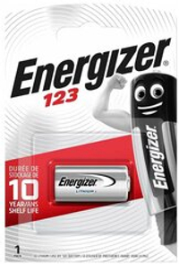 Батарейка для фототехники CR123A Energizer