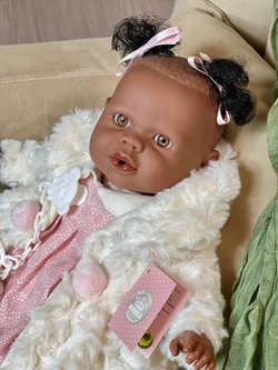 Кукла Berbesa мягконабивная 38см ALICIA в пакете (4357K)