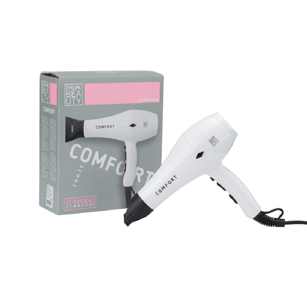 Фен Dewal Beauty Comfort HD1004 White