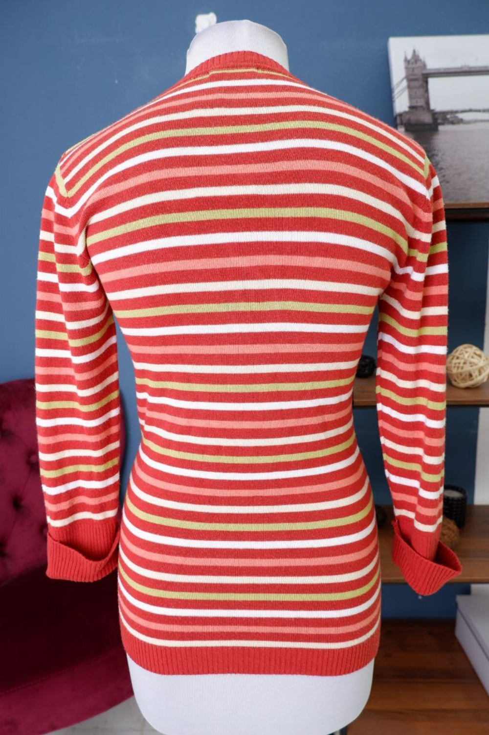 Джемпер Volary в полоску 42 размер