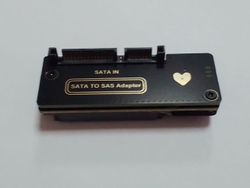 SAS-SATA переходник - адаптер с контроллером для HDD