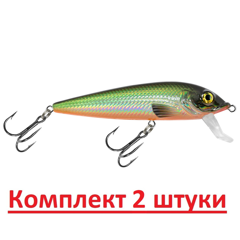 Воблер Минноу M-1 75mm, цвет 018 (карась), 1 штука