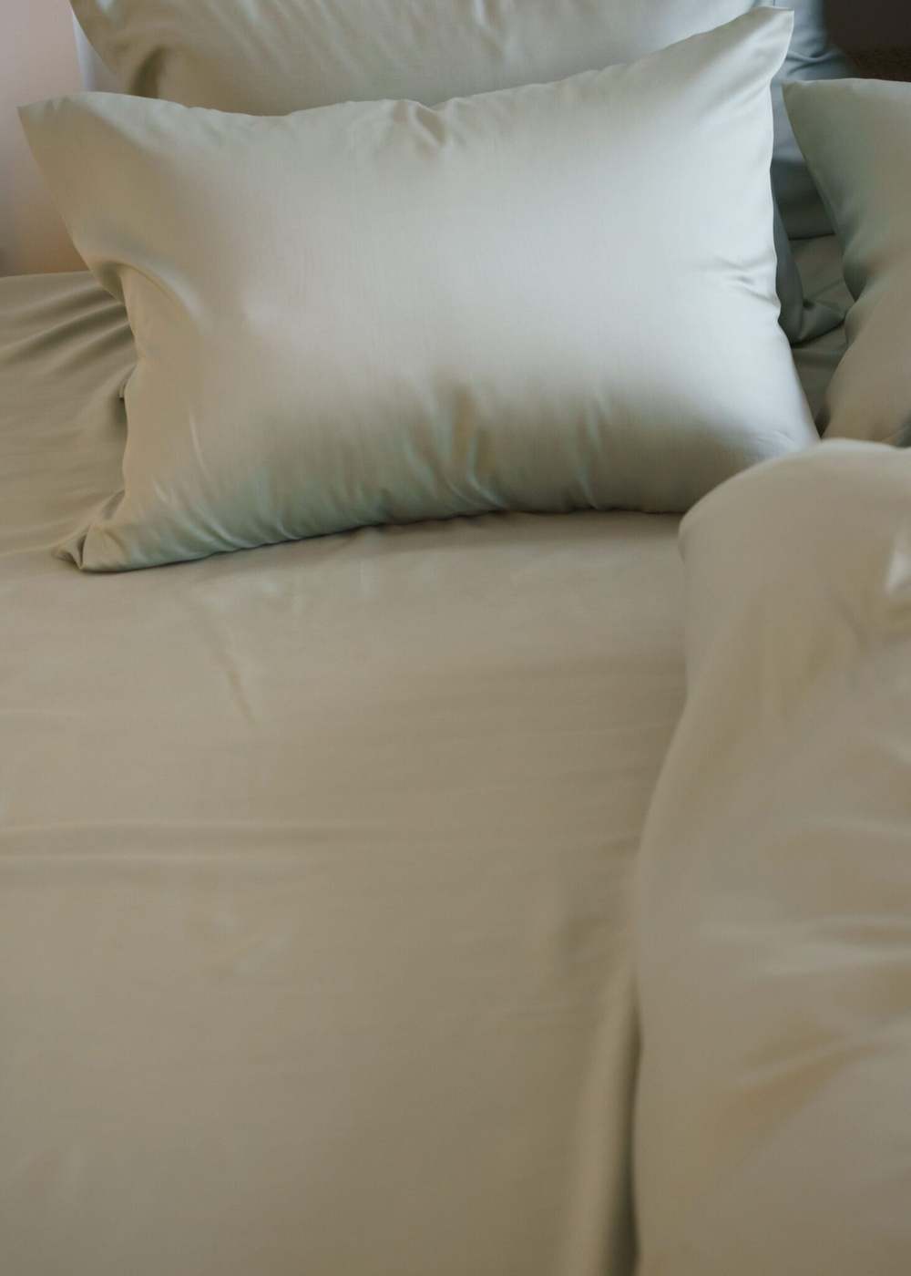 Пододеяльник 140х205 German Grass Olive Brilliant зеленый