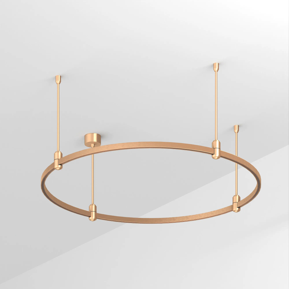 Основание ART-APRIORI-ROUND-ROD-400-R1000 (GD) (Arlight, IP20 Металл, 3 года) 048482