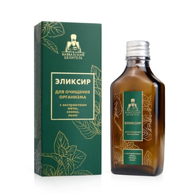 Эликсир для очищения организма, стекло, 50 мл, "Кавказский целитель"