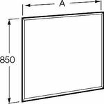 Зеркало ROCA Aneto 800 мм