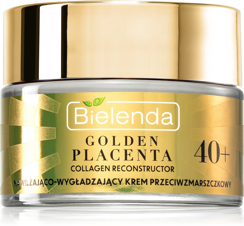 Bielenda Golden Placenta Collagen Reconstructor - увлажняющий и разглаживающий крем для лица 40+ /   50  ml  / GTIN 5902169048280