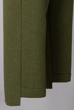 Брюки женские 2757АПА, оливковый #259Ола022757АПА