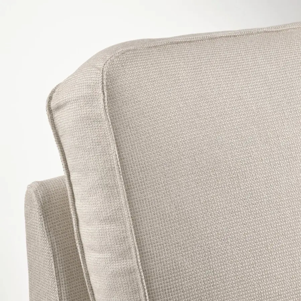 Кресло-кровать - IKEA KIVIK/КИВИК ИКЕА, 83х90х163 см, кремовый