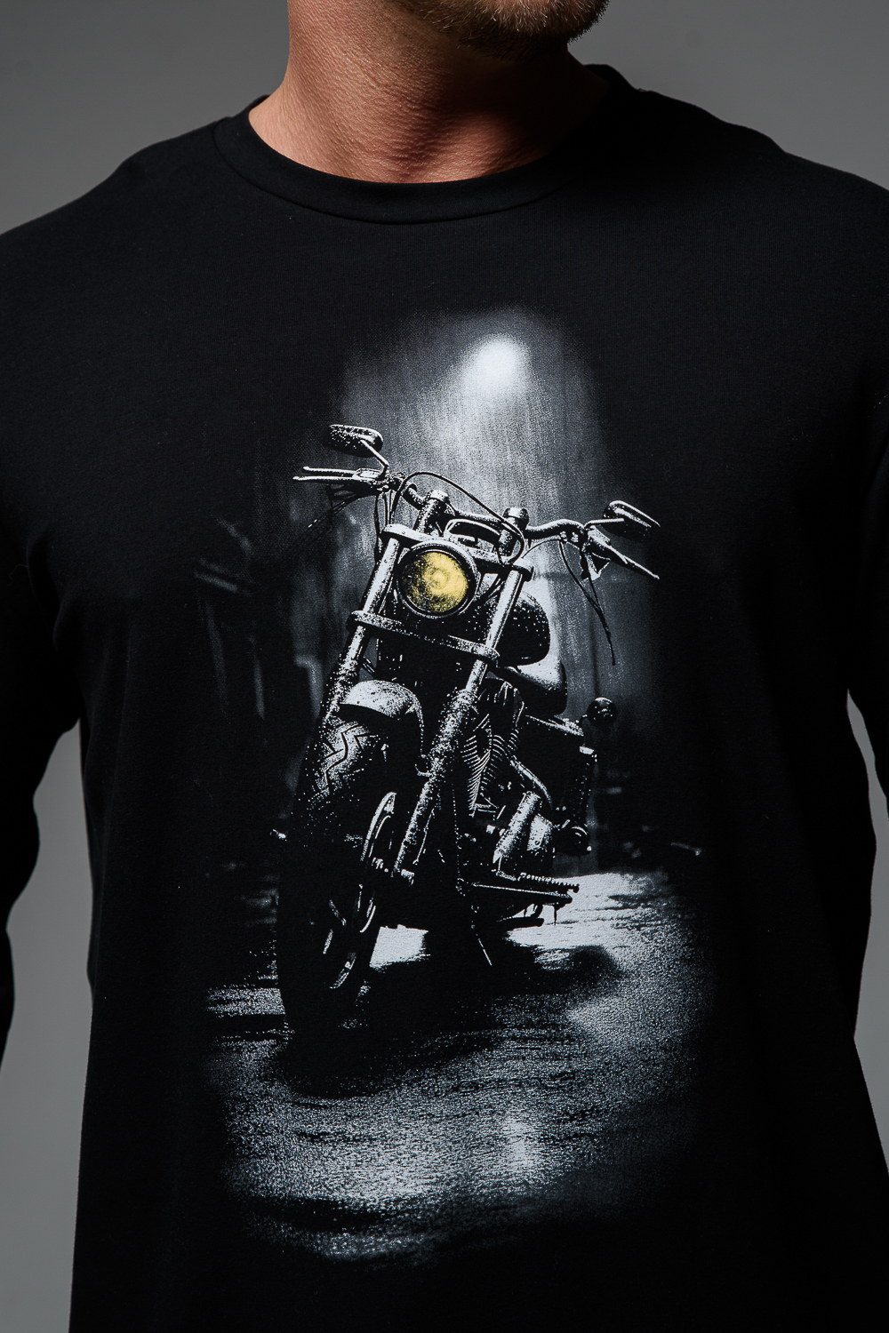 8533 футболка с дл.рукавом мужская