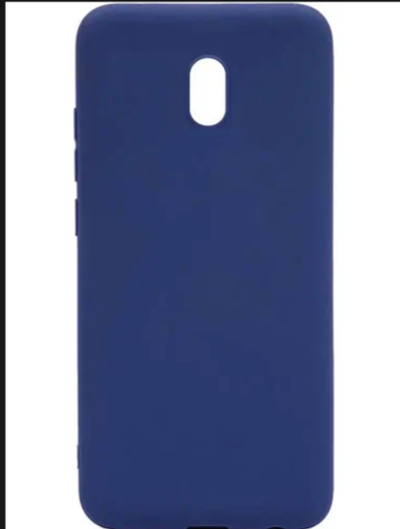 Накладка Silicone Case для Xiaomi Redmi 8A (Синий)