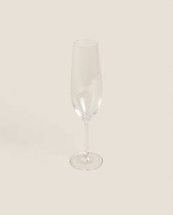 ZARA HOME БОКАЛ ИЗ СТЕКЛА С ВОЛНИСТЫМИ ДЕТАЛЯМИ