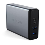 Сетевое зарядное устройство Satechi мощностью 108 Вт (2 USB-C, 2 USB-A) Настольный многопортовый мощный адаптер питания. Есть поддержка PD
