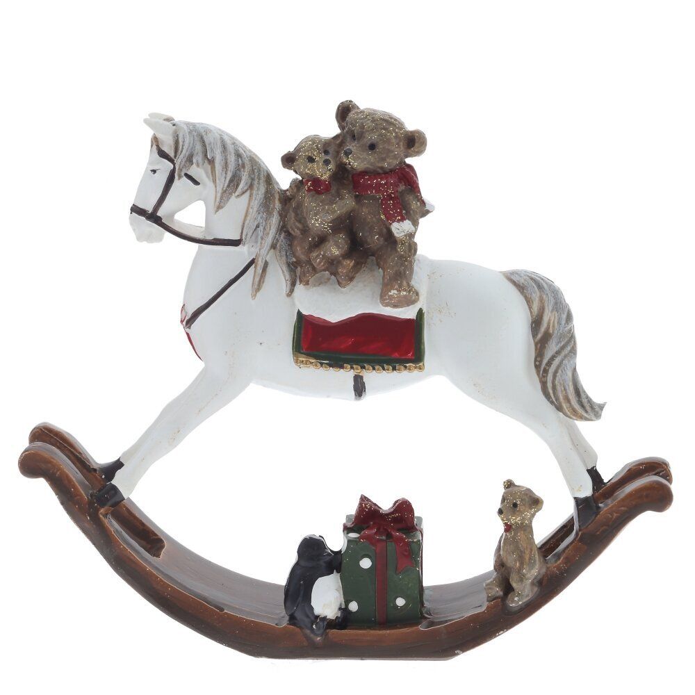 GAEM Фигурка декоративная "Лошадка-качалка", L13,5 W2,5 H11,5 см