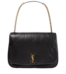 Кожаная сумка через плечо Saint Laurent Jamie 4.3 черный
