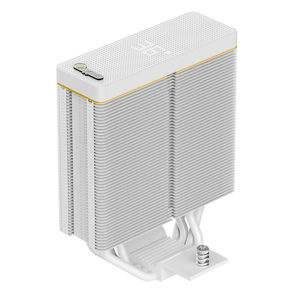 Кулер для процессора Ocypus Iota A40 WH, 120mm FAN, Display Panel, 4 PIPES, 4-PIN PWM, 500-2000 RPM, 29DBA