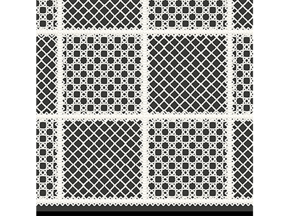 Клеенка столовая ПВХ "Элегия" 1,35*22м (22м/рул) Шашечки