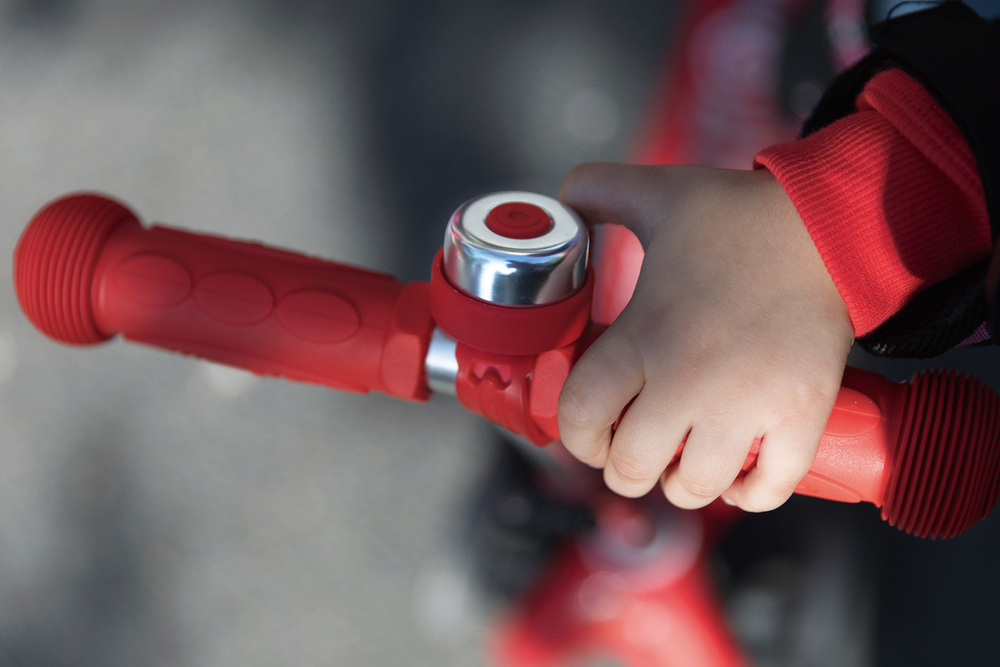 Звоночек на самокат Micro - красный BOX