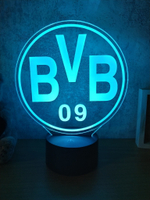 3Д-светильник "Боруссия-Дортмунд" (Borussia Dortmund )