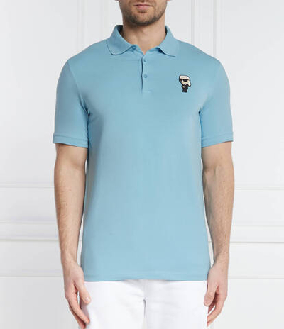 Поло Karl Lagerfeld - голубой(745022 542221)