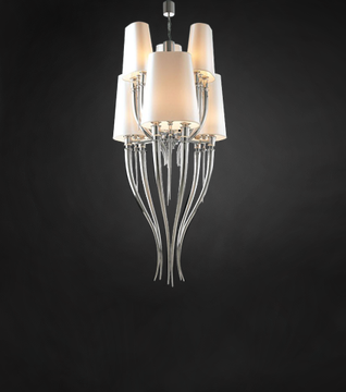 replica   Brunilde Chandelier 6 lamps (white)