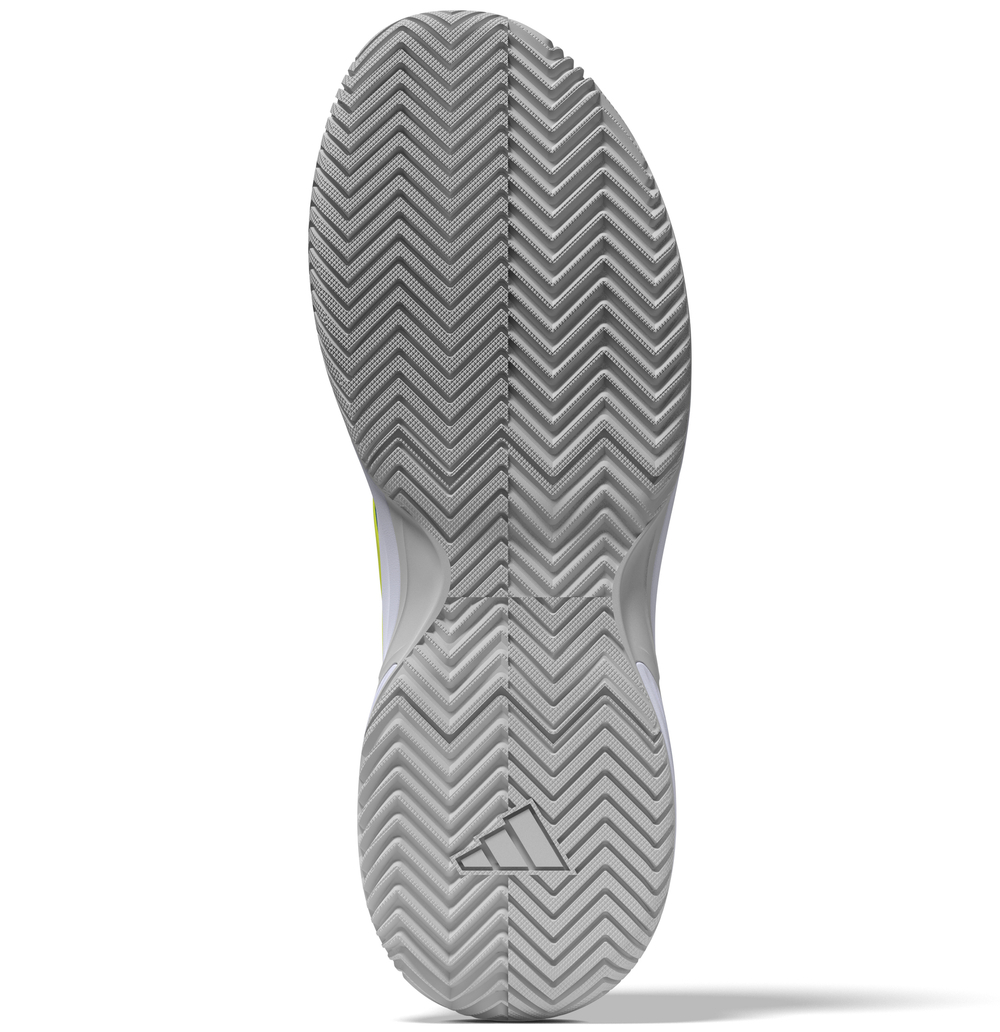 Мужские кроссовки теннисные Adidas GameCourt 2 M - lucid lemon/footwear white