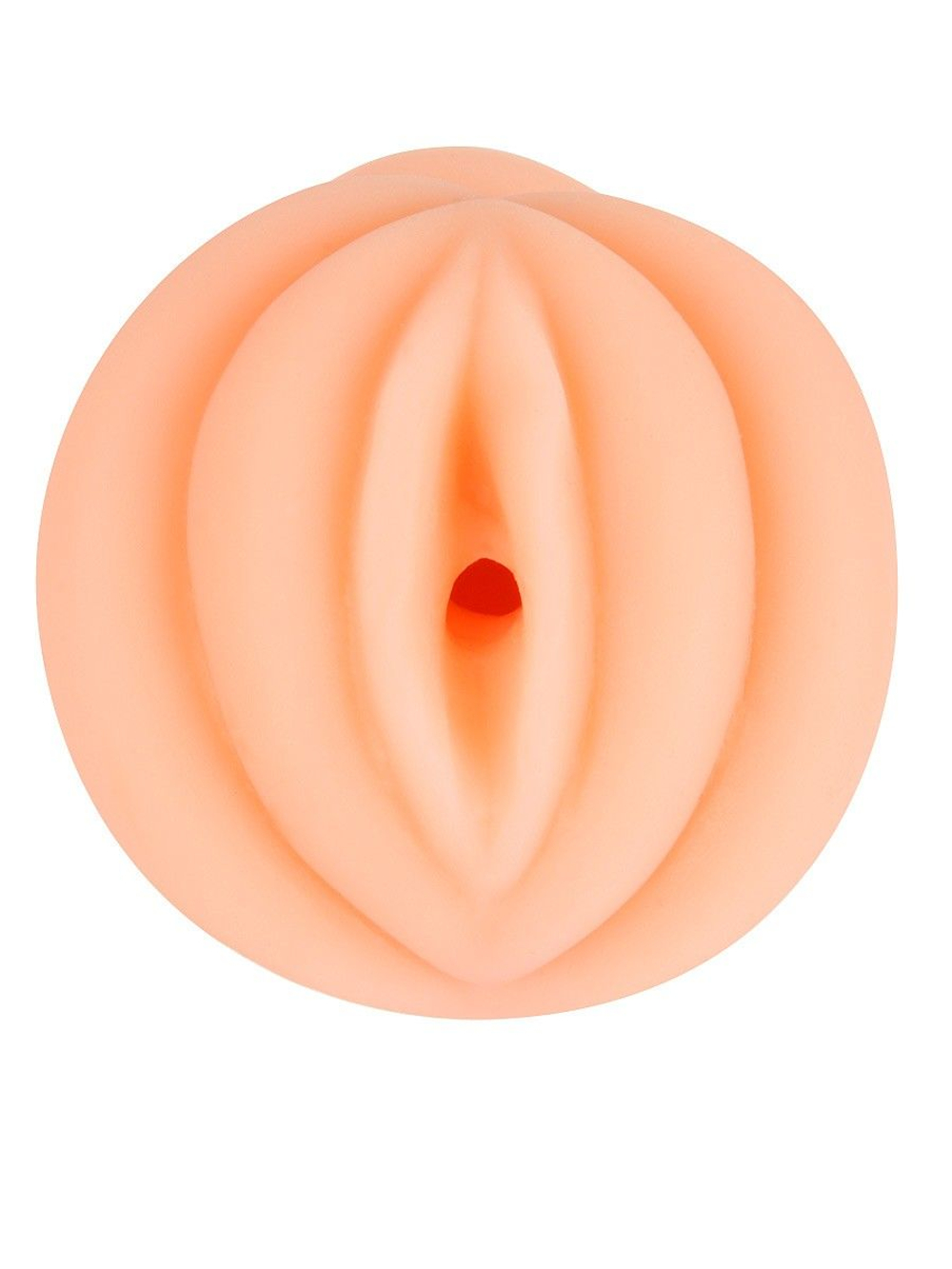 Телесный мастурбатор-вагина с эрекционными кольцами в комплекте (Цвет: телесный)