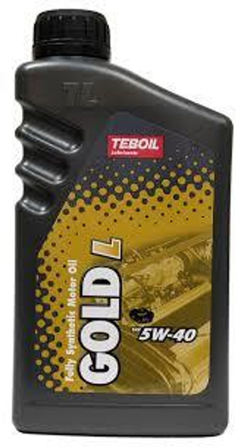 Масло моторное синтетическое TEBOIL GOLD S 5W40   1л