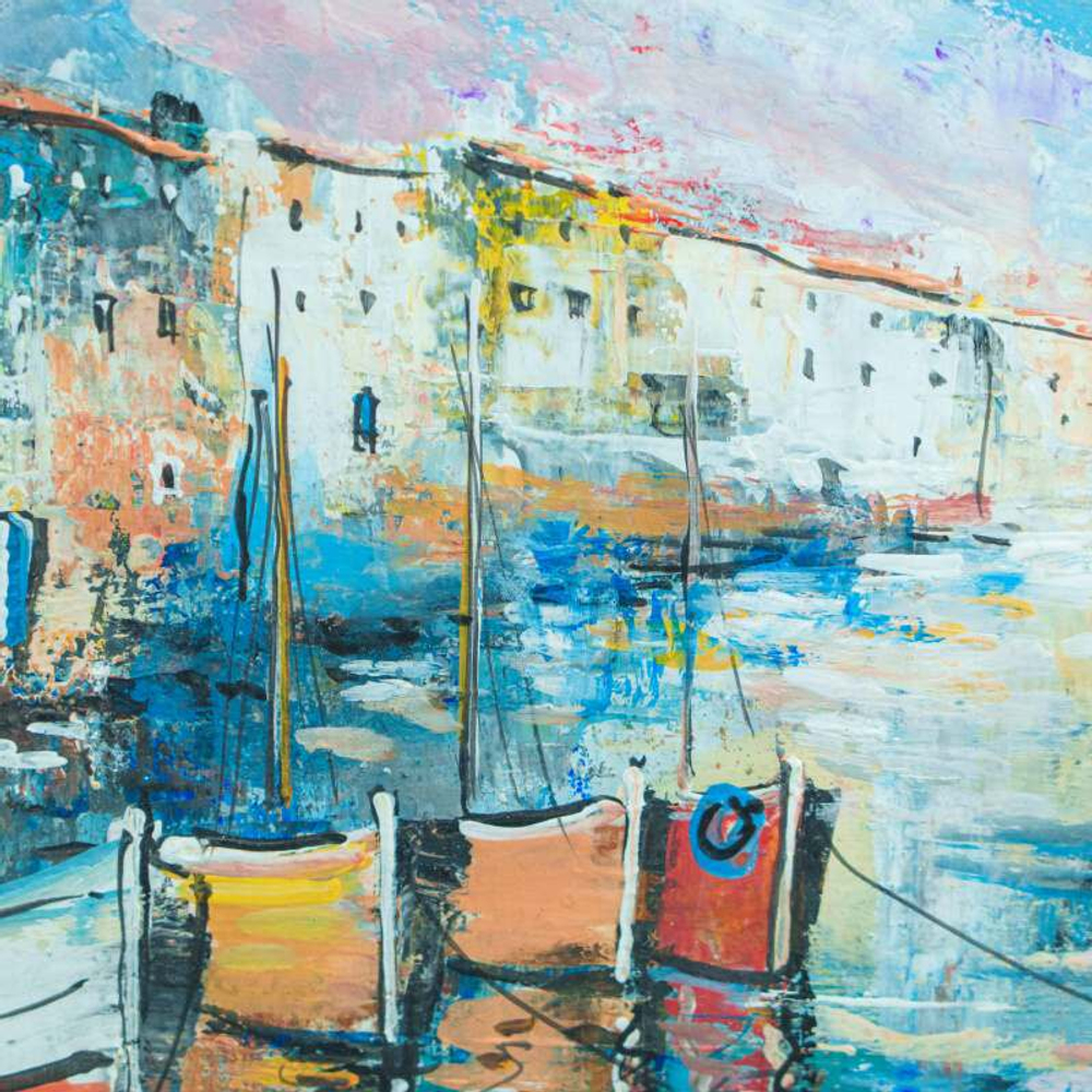 Картина «Старинный порт»
