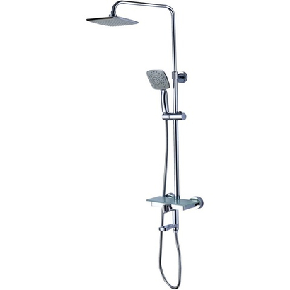 Ganzer Душевая система, рейлинг GZ 25063, хром